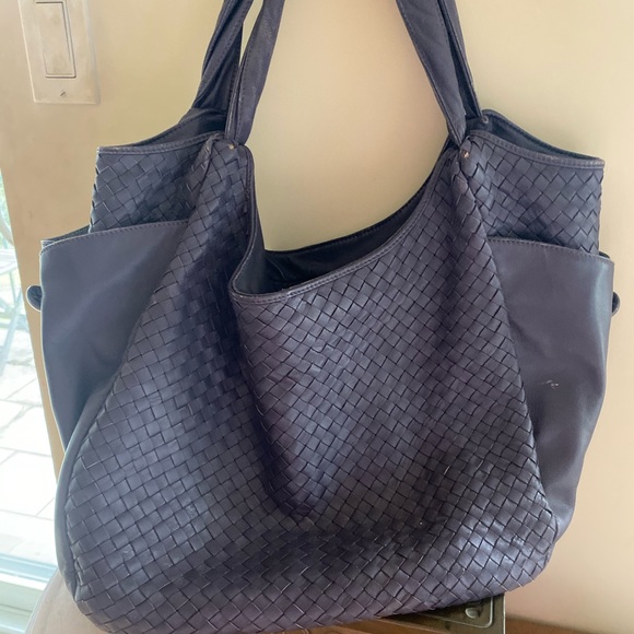 Christopher.Kan Colab aubergine leather bag - Picture 5 of 5